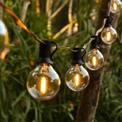 G40 globe svjetlosne žaruljice - 25 žarulja, 7,5 m, proširivo | YARDBULBS