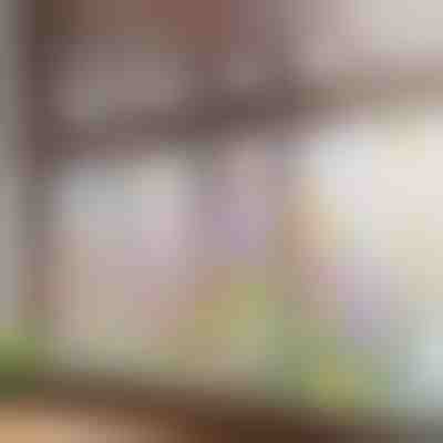 Živahna cvjetna naljepnica za prozor | FLORASTIK