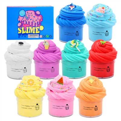 Super glineni slime (9 kom) | CLAYFUN