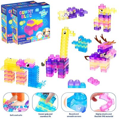 Mekani, gnjecavi blokovi za slaganje | JELLYFUN