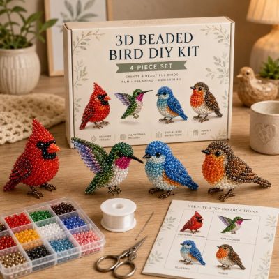 DIY komplet za izradu životinja od perlica (4 kom) | ANIBEAD